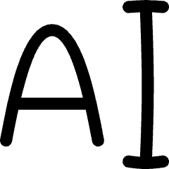 Text Editing Typing Icon from Flex Line Set