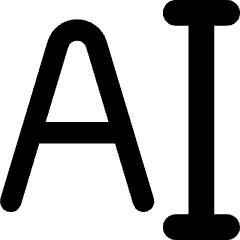 Text Editing Typing Icon from Core Remix Set