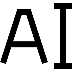 Text Editing Typing Icon from Sharp Line Set