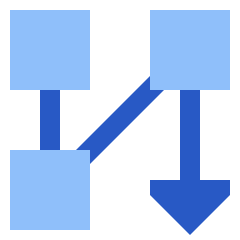 Text Flow Columns Icon from Sharp Flat Set