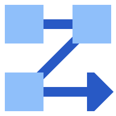 Text Flow Rows Icon from Sharp Flat Set