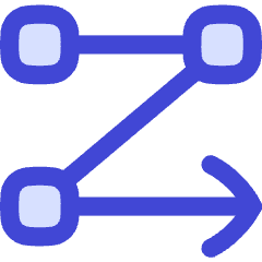 Text Flow Rows Icon from Flex Duo Set