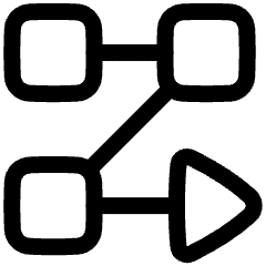 Text Flow Rows Icon from Plump Line Set