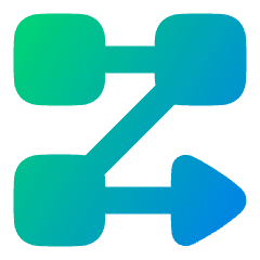 Text Flow Rows Icon from Plump Gradient Set