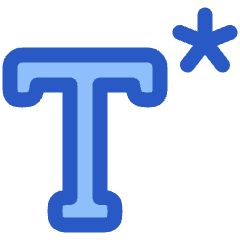 Text Footnote Icon from Plump Duo Set