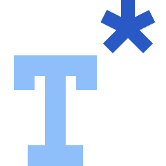 Text Footnote Icon from Sharp Flat Set