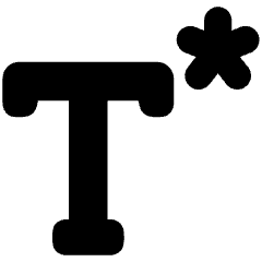 Text Footnote Icon from Plump Solid Set