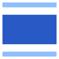 Text Image Center Icon from Sharp Flat Set