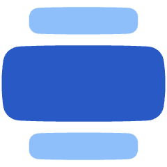Text Image Center Large Icon from Plump Flat Set