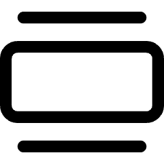 Text Image Center Large Icon from Core Line Set
