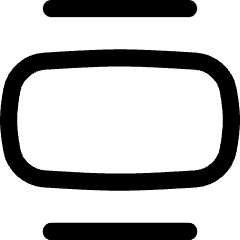 Text Image Center Large Icon from Flex Line Set