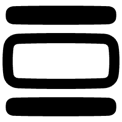 Text Image Center Icon from Plump Remix Set