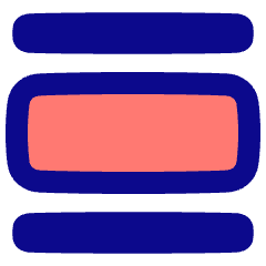 Text Image Center Icon from Plump Pop Set