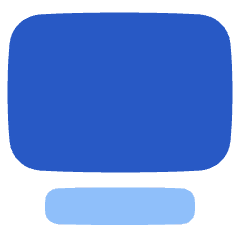 Text Image Top Icon from Plump Flat Set