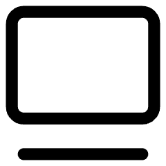 Text Image Top Icon from Core Line Set