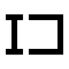 Text Input Icon from Sharp Line - Streamline Material Set