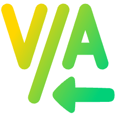 Text Kerning Icon from Plump Gradient Set