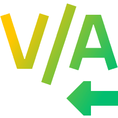 Text Kerning Icon from Sharp Gradient Set