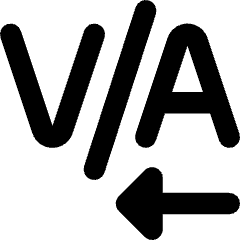 Text Kerning Icon from Core Remix Set