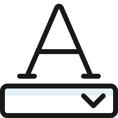 Text Options Icon from Ultimate Colors Set