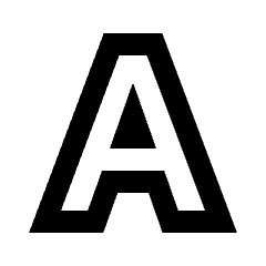 Text Outline Icon from Sharp Line - Material Pro Set