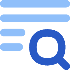 Text Search 1 Icon from Flex Flat Set