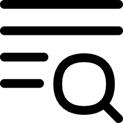 Text Search 1 Icon from Flex Line Set