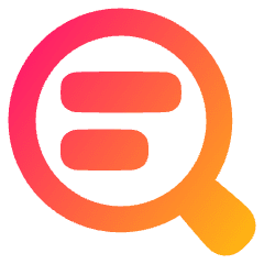 Text Search 2 Icon from Plump Gradient Set