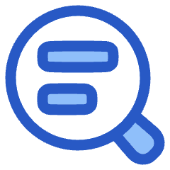 Text Search 2 Icon from Plump Duo Set