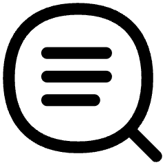 Text Search 2 Icon from Flex Line Set