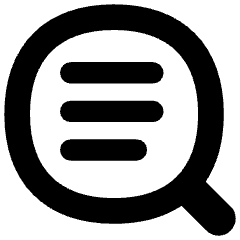 Text Search 2 Icon from Flex Solid Set