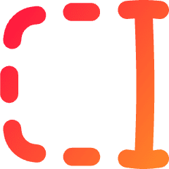 Text Select End Icon from Flex Gradient Set
