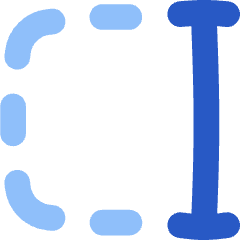 Text Select End Icon from Flex Flat Set
