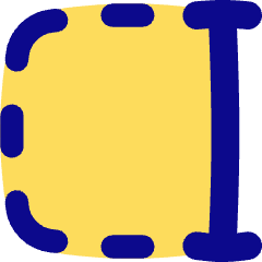 Text Select End Icon from Flex Pop Set