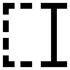 Text Select End Icon from Sharp Line Set
