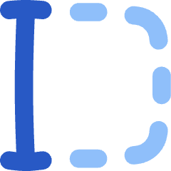 Text Select Start Icon from Flex Flat Set