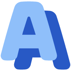 Text Shadow Icon from Plump Flat Set