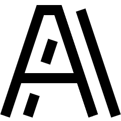 Text Shadow Icon from Sharp Line Set