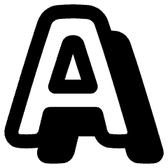 Text Shadow Icon from Plump Remix Set