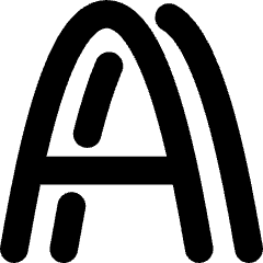 Text Shadow Icon from Flex Solid Set