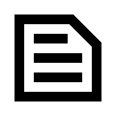 Text Snippet Icon from Sharp Line - Material Pro Set