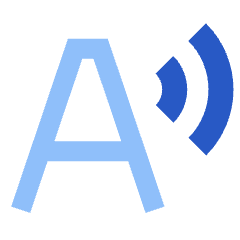 Text Speech Icon from Sharp Flat Set