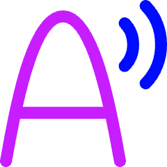 Text Speech Icon from Flex Neon Set