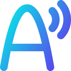 Text Speech Icon from Flex Gradient Set