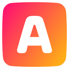 Text Square Icon from Plump Gradient Set