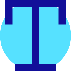 Text Style Icon from Sharp Pop Set