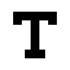 Text Style Fill Icon from Outlined Fill - Streamline Material Set