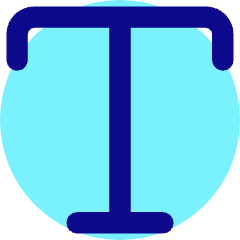 Text Style Icon from Core Pop Set