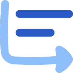 Text Summarize Generate Summary Icon from Flex Flat Set