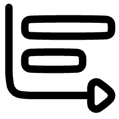 Text Summarize Generate Summary Icon from Plump Line Set